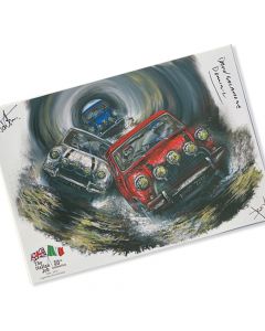 Limited Edition Paddy Hopkirk print by ArtbyBex