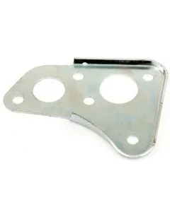 CRC8664 Mini 1989 brake servo type brake master cylinder and engine steady bar mounting plate, that fits to the engine bay bulkhead.