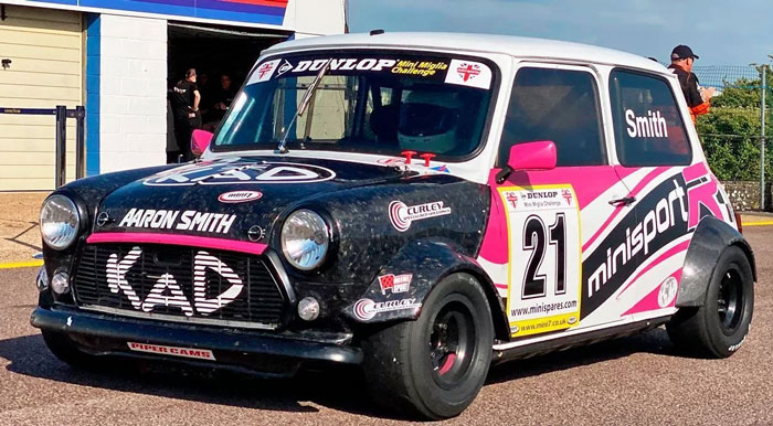 Mini Sport Sponsered Aaron Smith's Mini Miglia